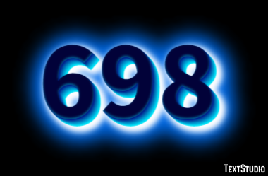 698 Text Effect
