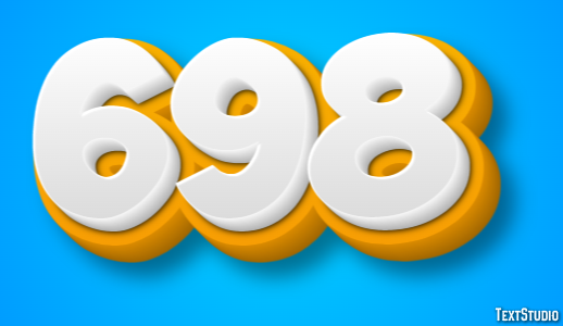 698 Text Effect
