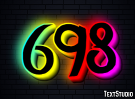 698 Text Effect