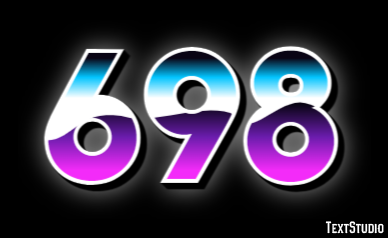 698 Text Effect