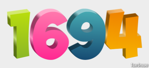 1694 Text Effect