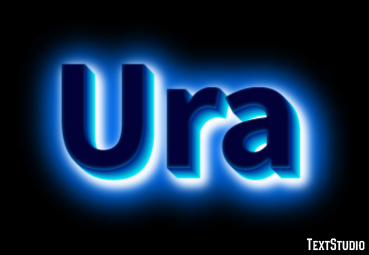Ura Эффект текста