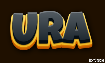 Ura Эффект текста