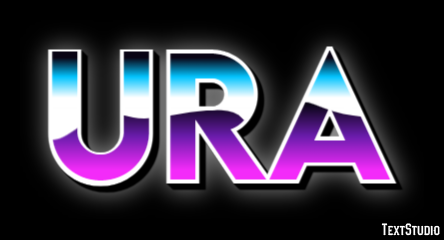 Ura Текстовый эффект