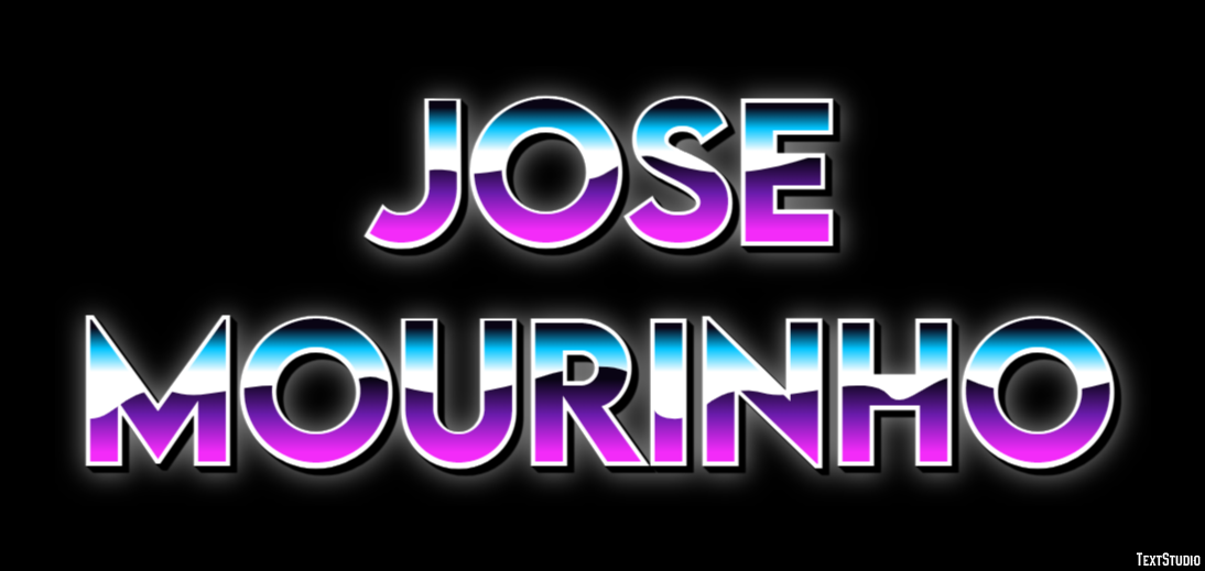 Jose Mourinho Text Effect
