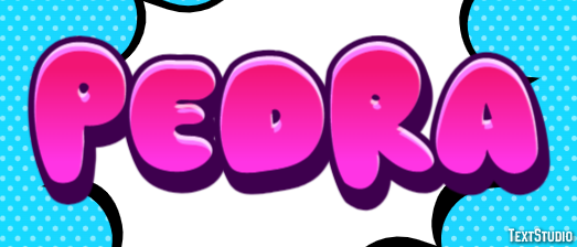 Pedra Efecto de texto