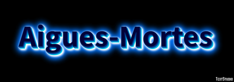 Aigues-Mortes Efeito de texto