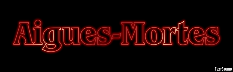 Aigues-Mortes Effetto testo