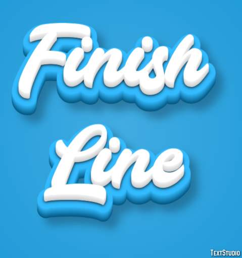 Finish Line Metin efekti
