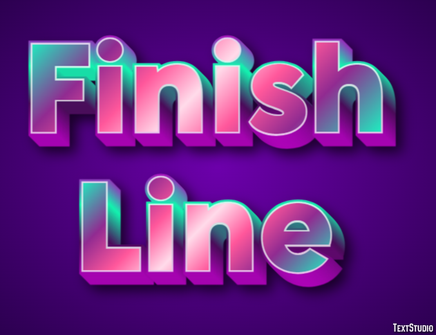 Finish Line Metin Efekti
