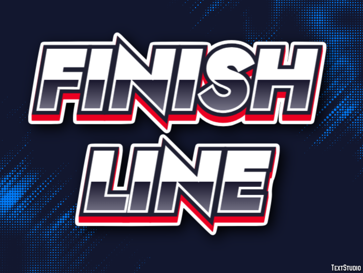 Finish Line Metin Efekti