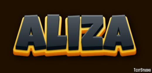 Aliza Text Effect