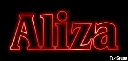 Aliza Text Effect