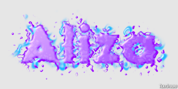 Aliza Texteffekt