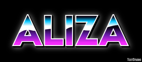 Aliza Texteffekt
