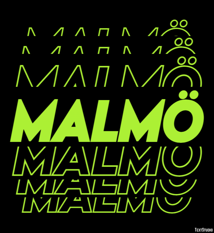 Malmö Tekst Effect