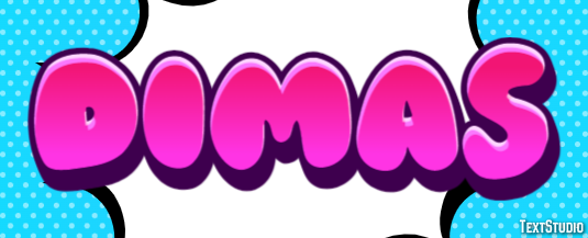 Dimas Efecto de texto
