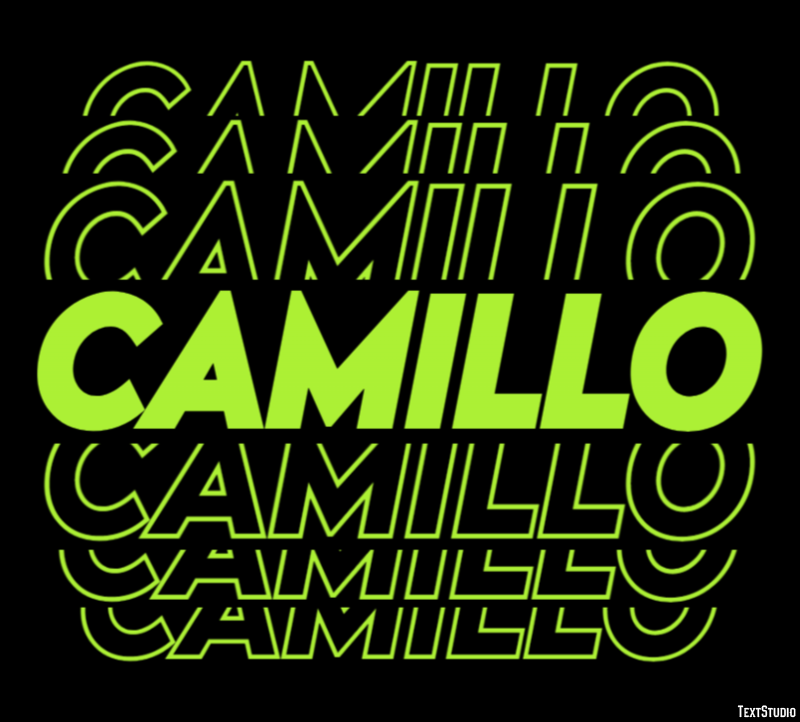 Camillo Effetto testo