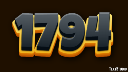 1794 Эффект текста