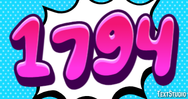 1794 Effetto testo