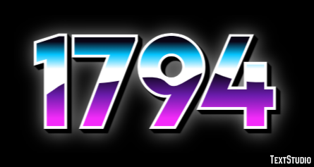 1794 Эффект текста