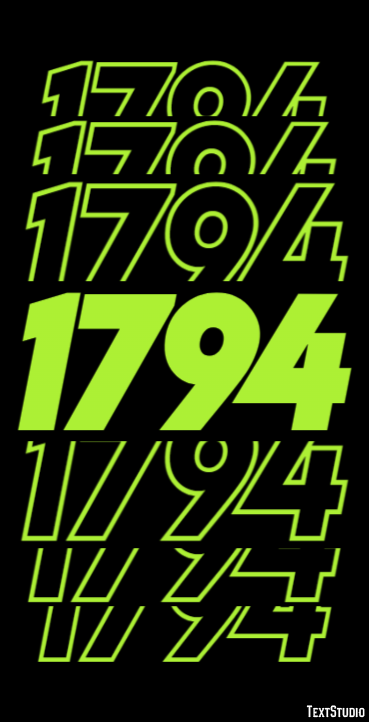 1794 Эффект текста