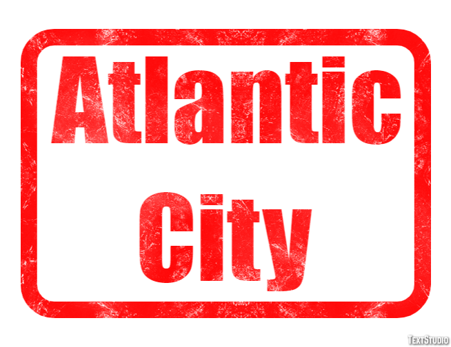 Atlantic City Effetto testo