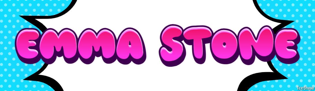 Emma Stone Tekst effect
