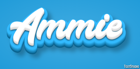 Ammie Эффект текста