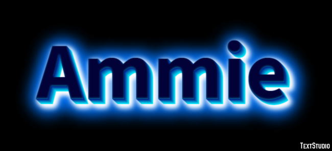 Ammie Text Effect