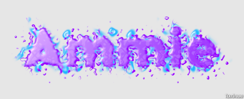 Ammie Efeito de texto