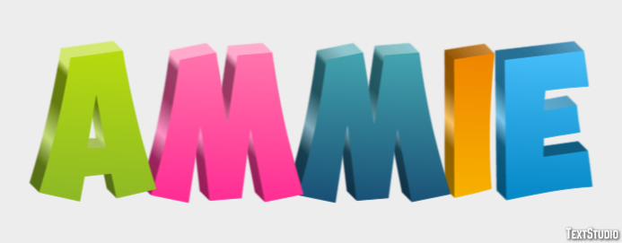 Ammie Эффект текста