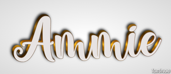 Ammie Text effect