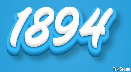 1894 Efecto de Texto