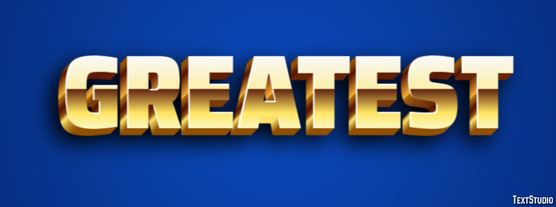 Greatest Efekt tekstowy