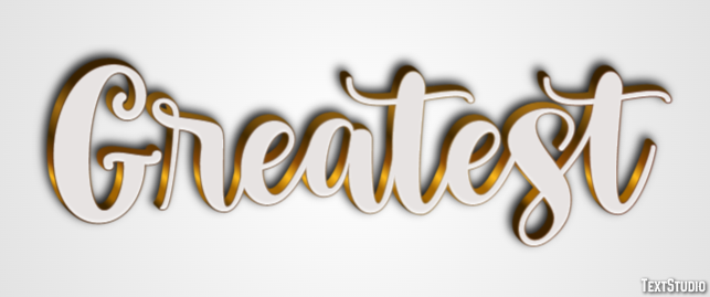 Greatest Efecto de Texto