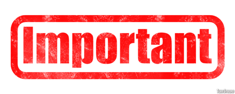 Important Effet de Texte