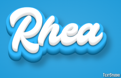Rhea Effet de Texte