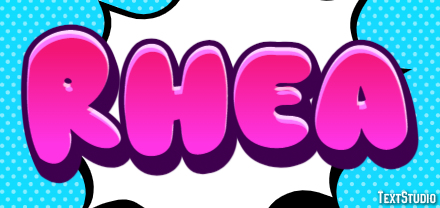 Rhea Effet de Texte