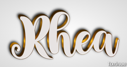 Rhea Эффект текста