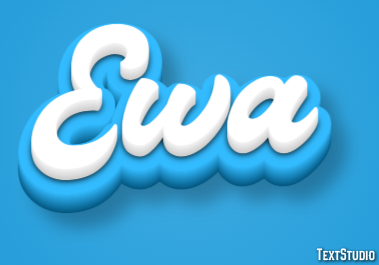 Ewa Text Effect