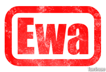 Ewa Text Effect