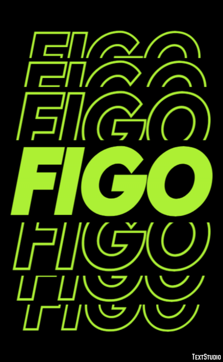 Figo Texteffekt