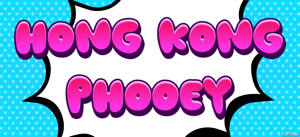 Hong Kong Phooey Text effect