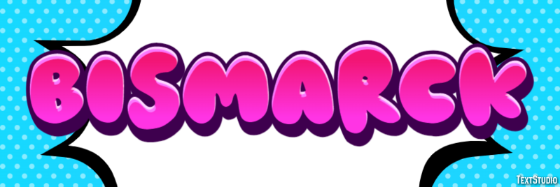 Bismarck Efecto de Texto