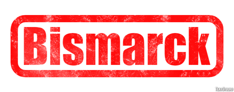 Bismarck Efekt tekstowy