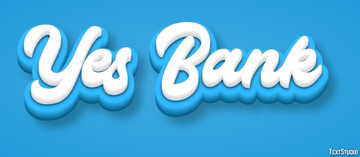 Yes Bank Efeito de texto