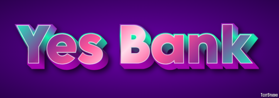Yes Bank Efeito de texto
