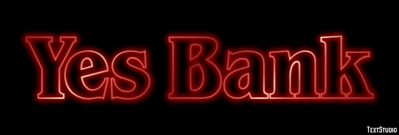 Yes Bank Efeito de texto