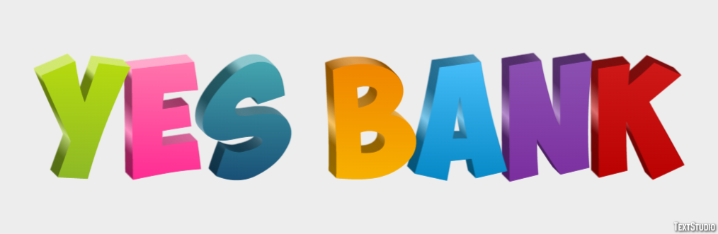 Yes Bank Efeito de texto